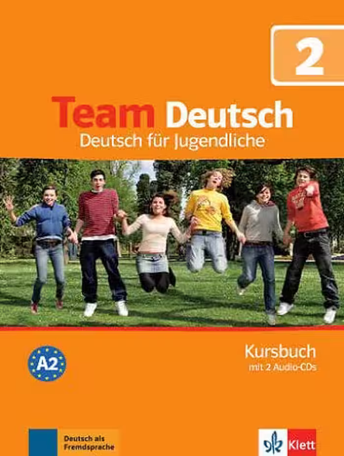 Team Deutsch 2 Kursbuch   Arbeitsbuch CD تیم دویچ 2