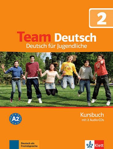 Team Deutsch 2 Kursbuch Arbeitsbuch CD تیم دویچ 2