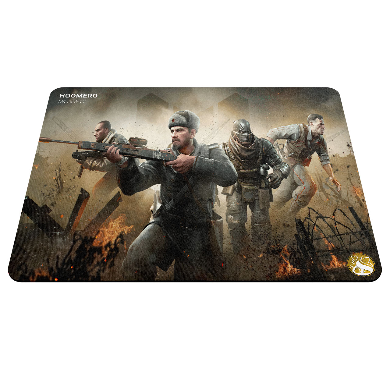ماوس پد هومرو مدل A7104 طرح بازی Call of Duty