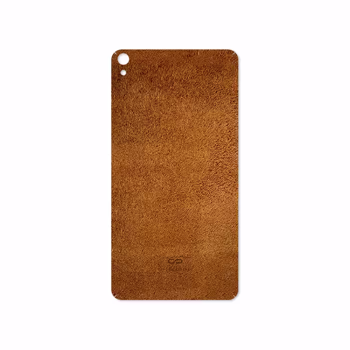 برچسب پوششی ماهوت مدل Brown-Chamois-Leather مناسب برای تبلت لنوو Phab B1 2015