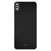  برچسب پوششی سلبیت مدل فیبر کربن مشکی 3D BLACK Carbon fiber Texture  مناسب برای گوشی موبایل اپل Apple iPhone XS Max