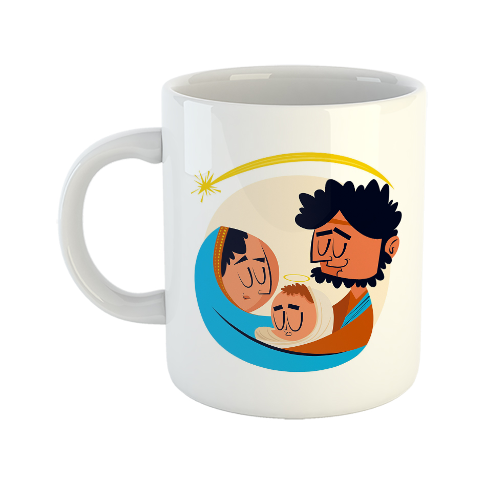 ماگ طرح هدیه‌ی خداوند مدل آرامش خانواده