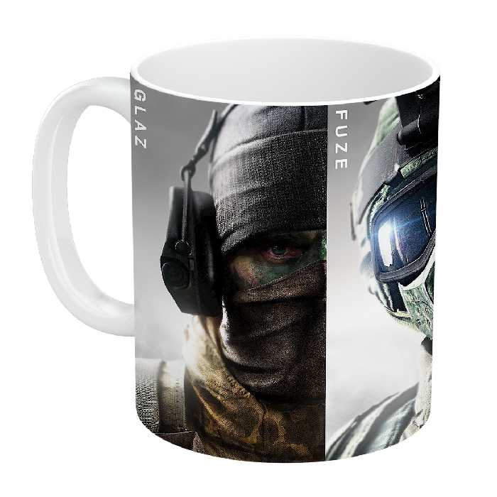 ماگ طرح گیم rainbow six siege مدل NI1662