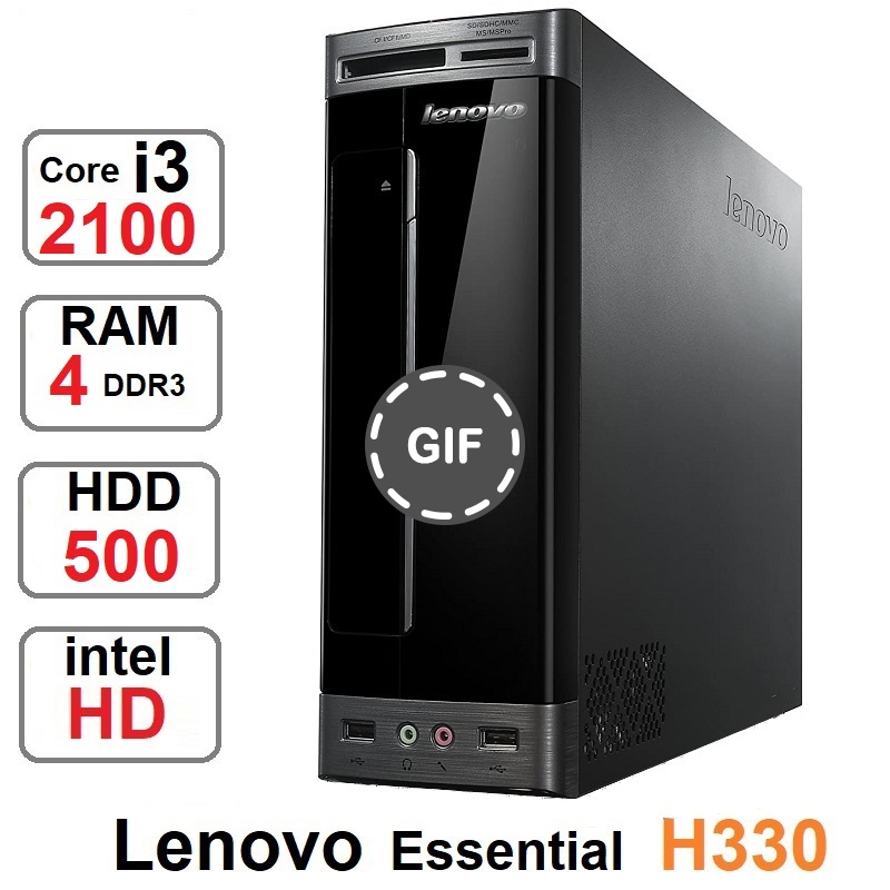 مینی کیسLenovo Essential H330 Core i3-2100