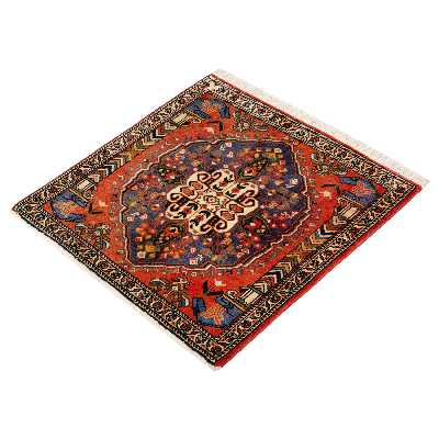 فرش دستبافت نیم متری مدل پشتی قشقایی کد 4611023