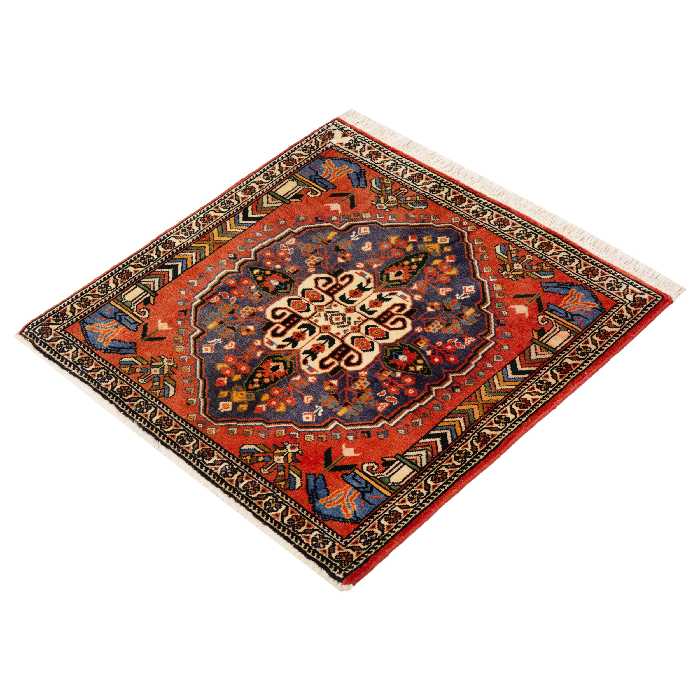 فرش دستبافت نیم متری مدل پشتی قشقایی کد 4611023