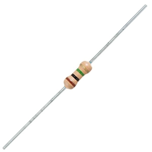 مقاومت 6.8 مگا اهم 1/4 وات کد 642 بسته 50 عددی