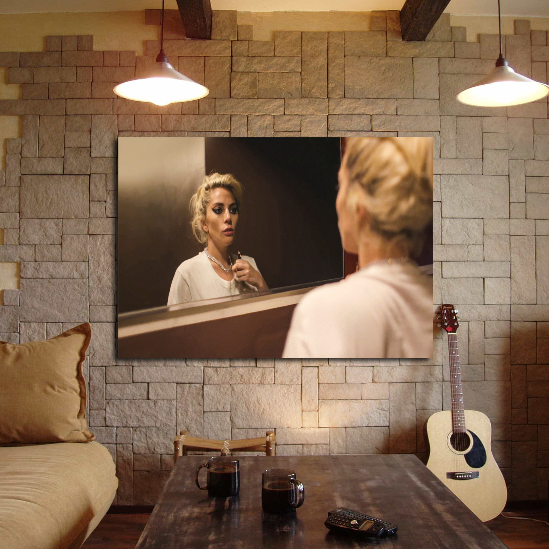 تابلو شاسی مدل لیدی گاگا کد 22