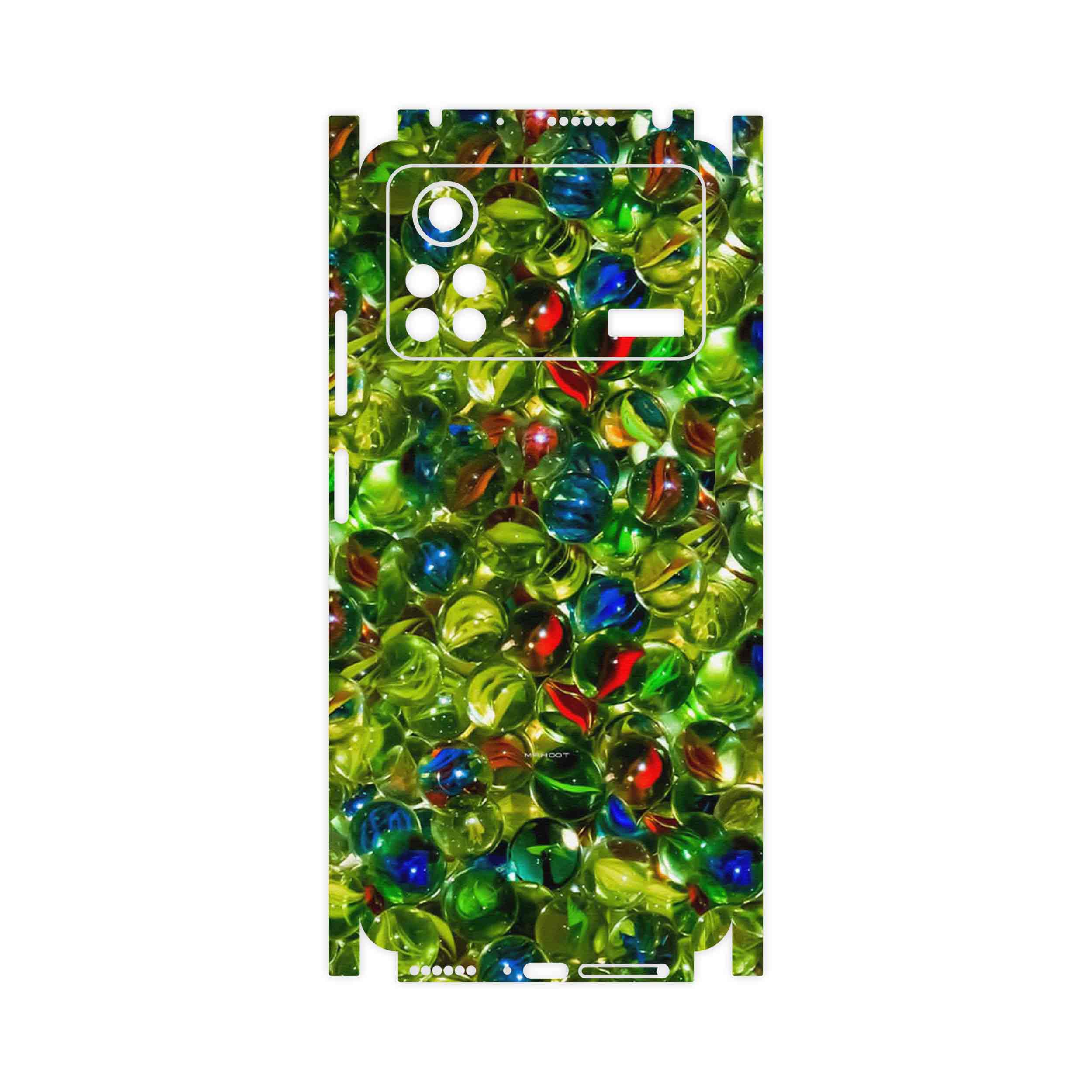 برچسب پوششی ماهوت مدل Marble Nostalgia-FullSkin مناسب برای گوشی موبایل شیائومی Poco X4 Pro 5G