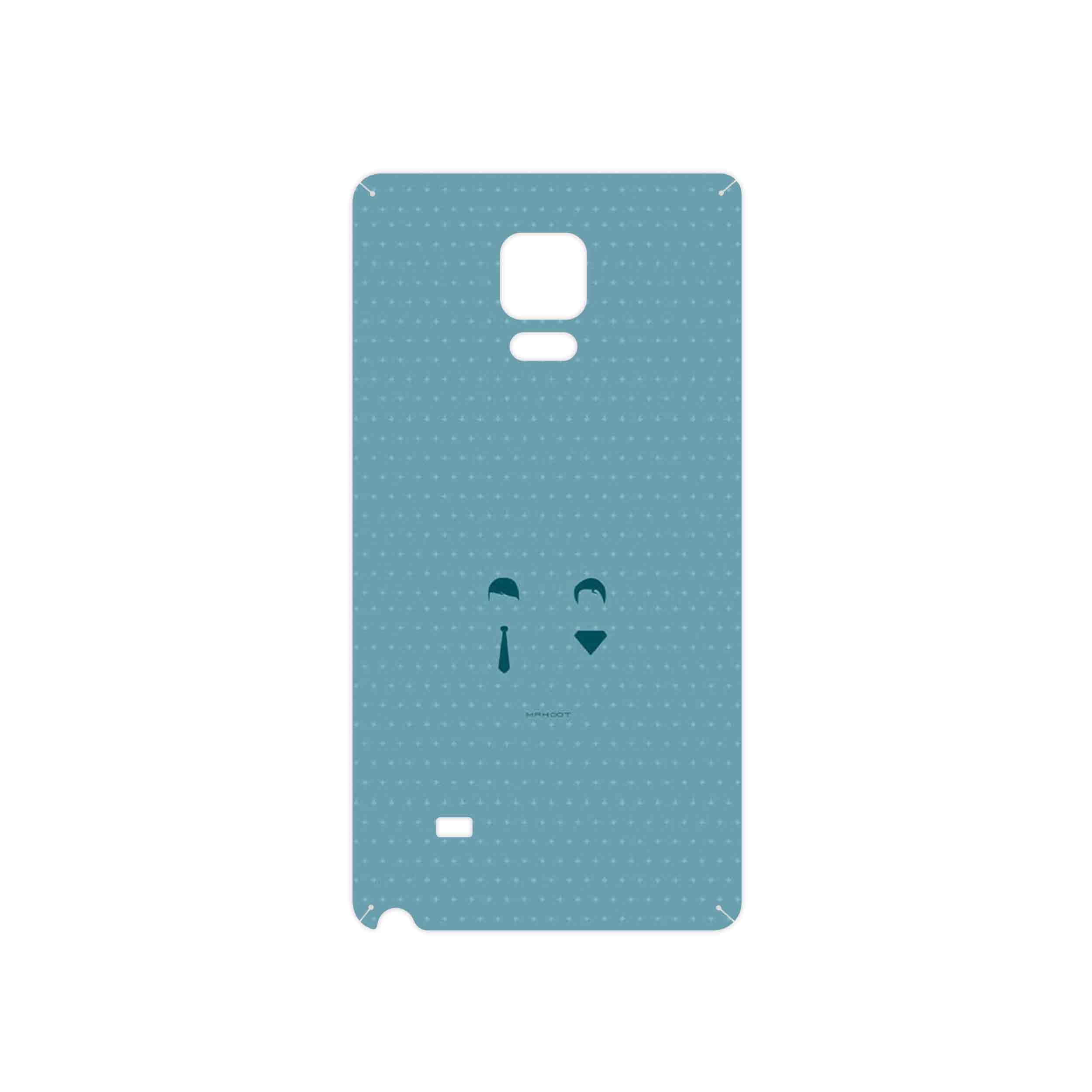 برچسب پوششی ماهوت مدل Minimal Miss and Mister مناسب برای گوشی موبایل سامسونگ Galaxy Note Edge