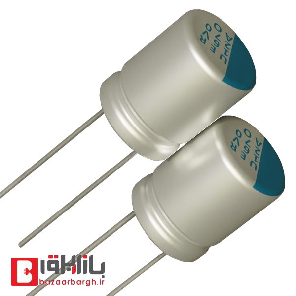 خازن خشک (جامد) 820 میکرو فاراد 10 ولت