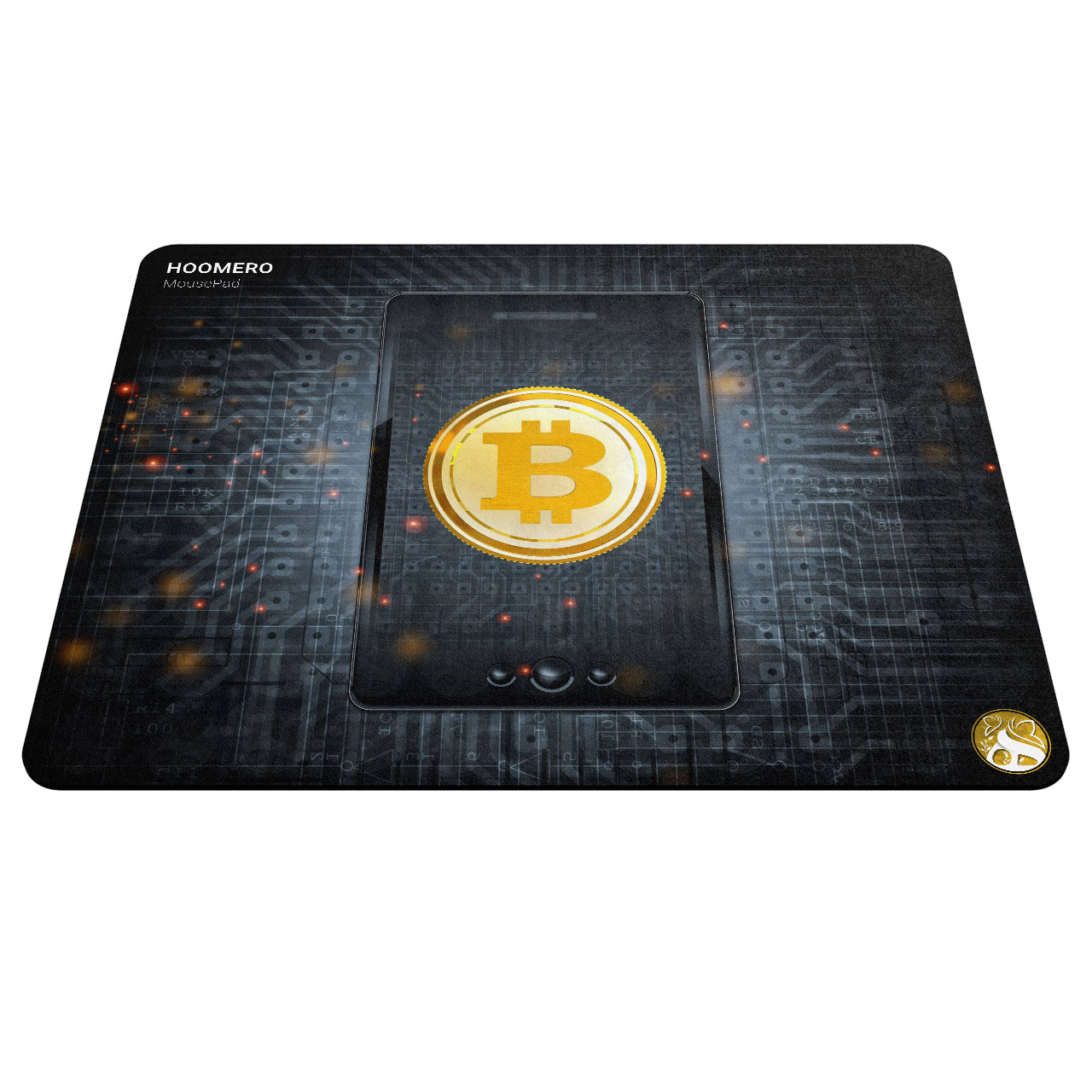 ماوس پد هومرو طرح ارز دیجیتال Bitcoin مدل A2465
