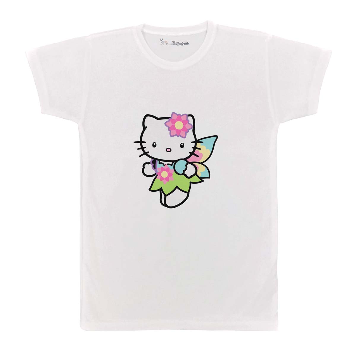 تی شرت بچگانه پرمانه طرح Kitty کد pmt.2442