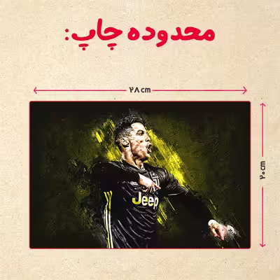 پازل 35 تکه مدل رونالدو کد 252