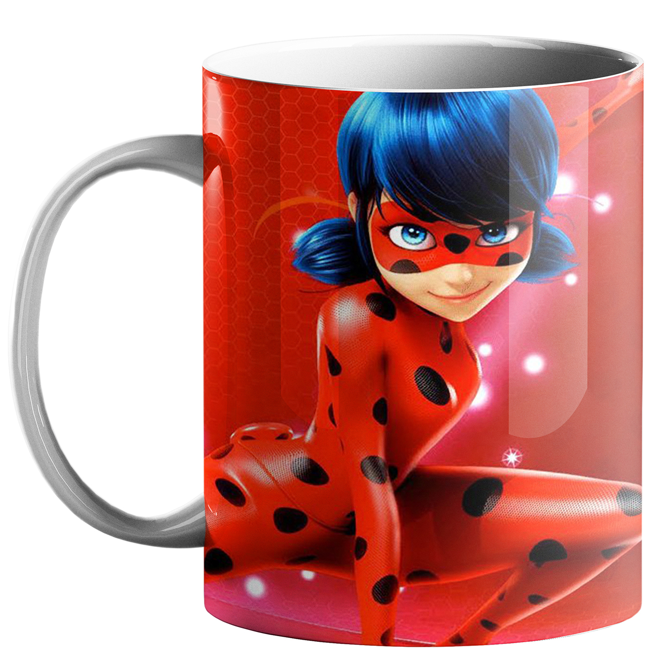 ماگ طرح دختر کفشدوزکی کد k3