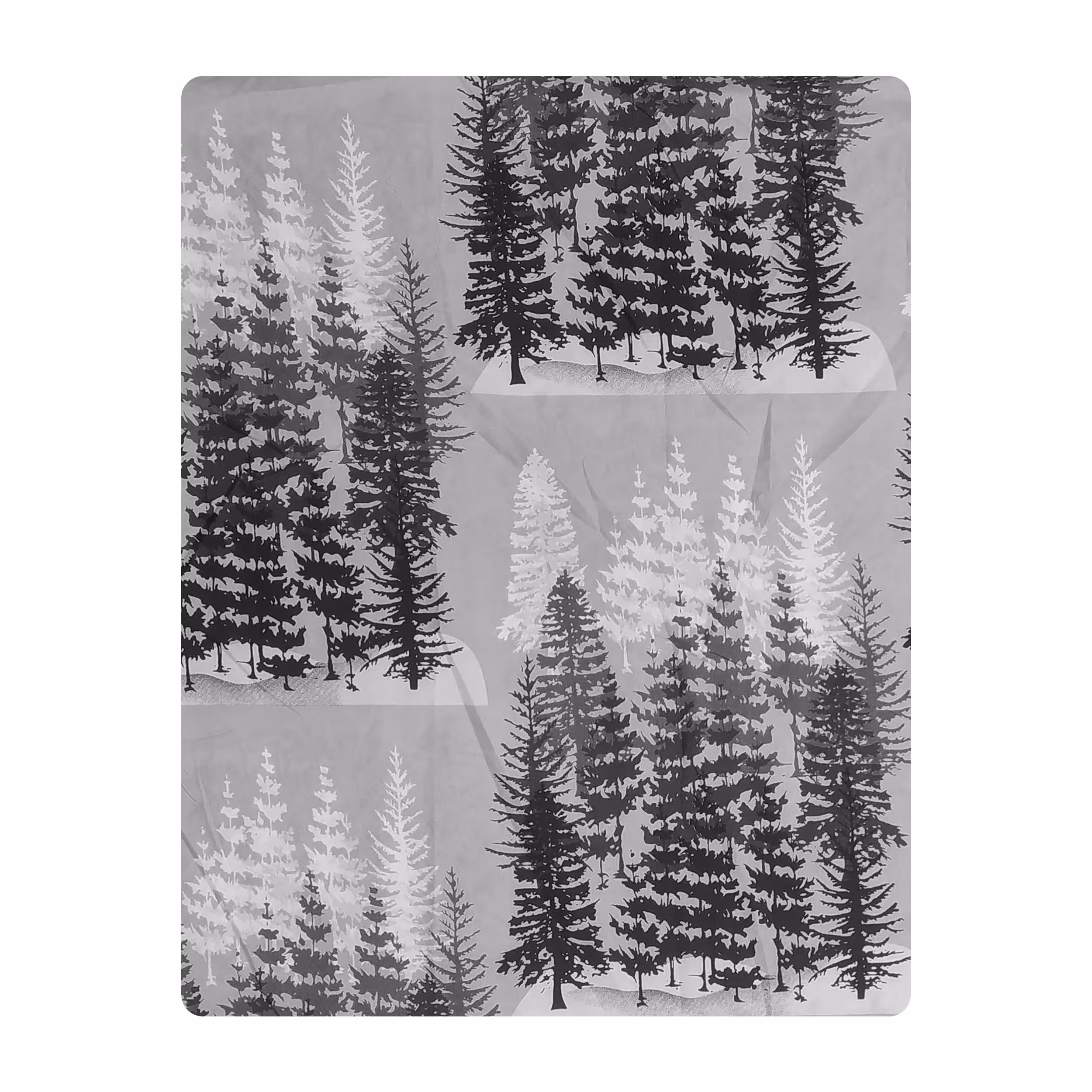 ملحفه آدنو مدل کاج کد CH96 یک نفره سایز 140x240 سانتی متر