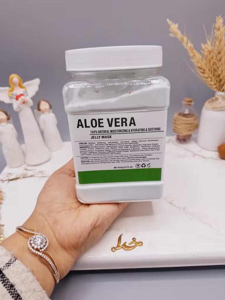 ماسک هیدروژلی آلوئه ورا 650 گرمی ALOE VERA ساخت چین