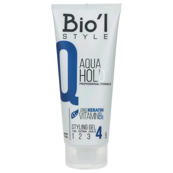 بیول ژل مو تیوپی 200 میل مدل خیس AQUA HOLD BIOL