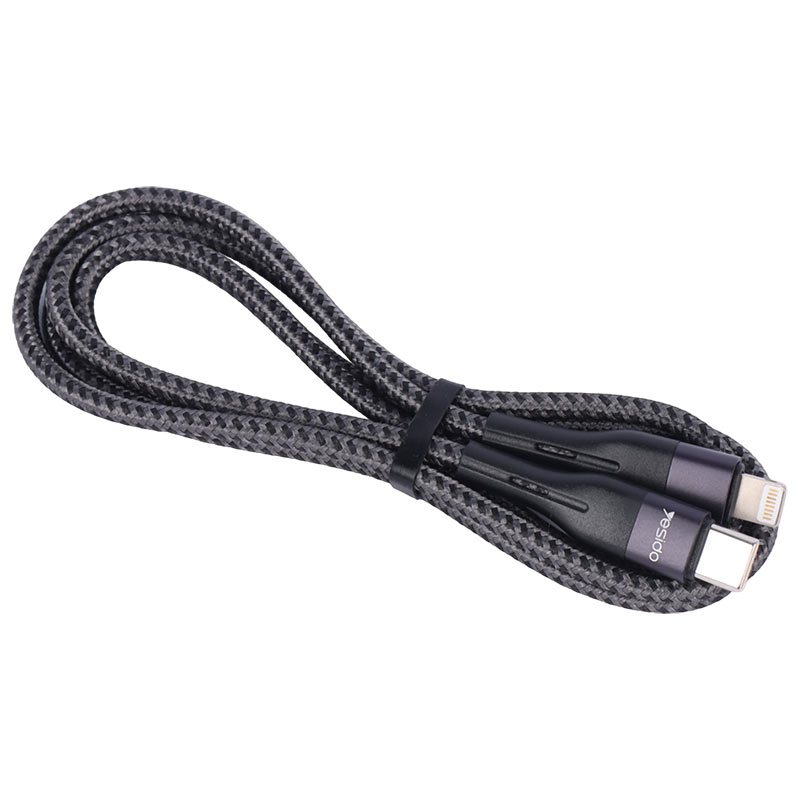 کابل تبدیل فست شارژ Yesido CA155 Type-C To Lightning PD 20W 1m