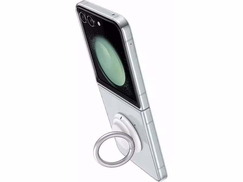 قاب شفاف اصلی زد فلیپ 5 سامسونگ Samsung EF-XF731 Galaxy Z Flip5 Clear Gadget Case Cover