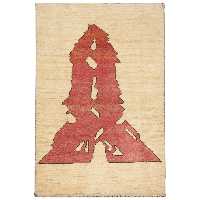 گبه دستباف ذرع و نیم سی پرشیا کد 122386