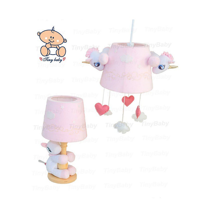 لوستر   اتاق کودک طرح تک شاخ  ارسال رایگان