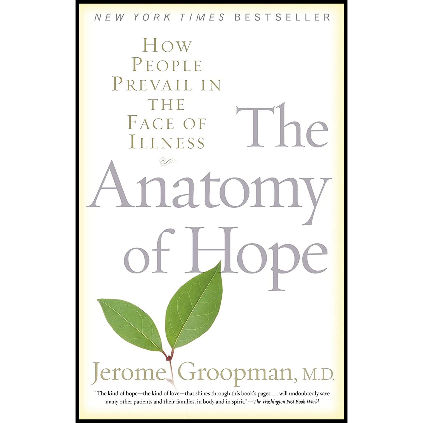 کتاب The Anatomy of Hope اثر Jerome E Groopman انتشارات Random House Trade