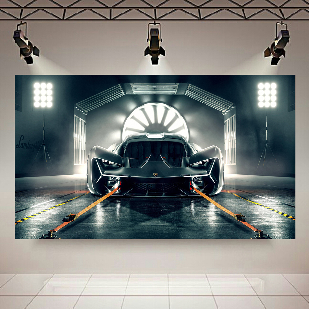 تابلو بوم طرح ماشین مدل لامبورگینی کد AR2720