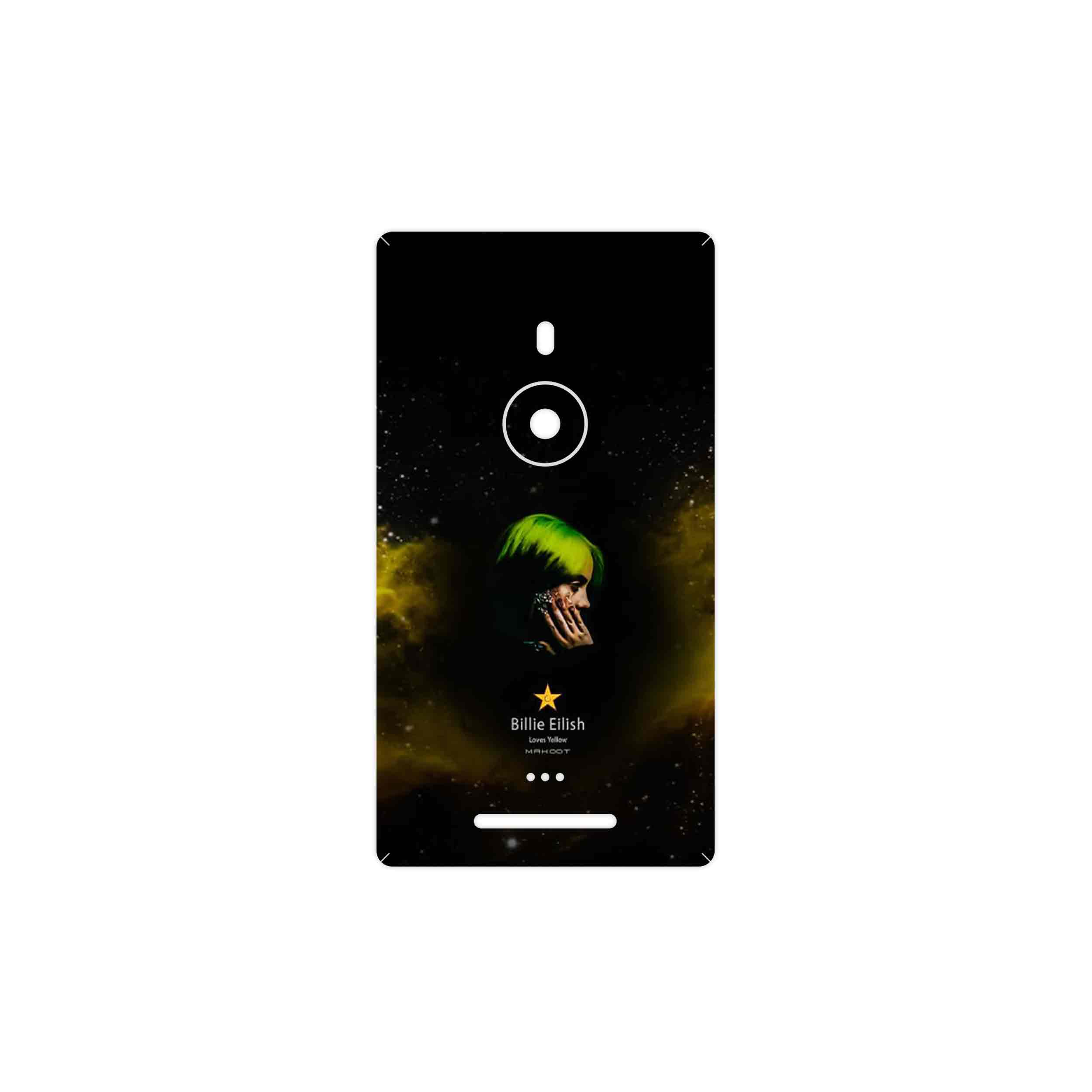برچسب پوششی ماهوت مدل Billie Eilish مناسب برای گوشی موبایل نوکیا Lumia 925