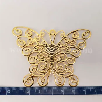 پروانه تزئینی طلایی