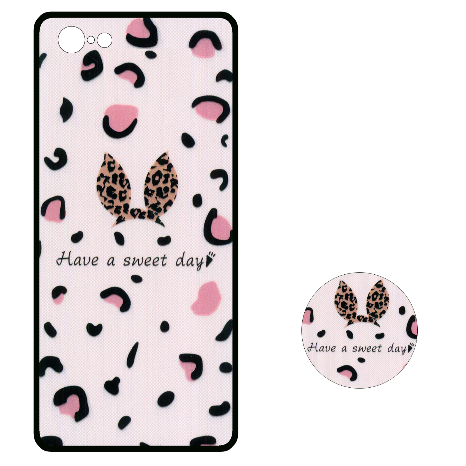 کاور طرح Rabbit کد 2858 مناسب برای گوشی موبایل اپل iphone 6 / 6S به همراه پایه نگهدارنده