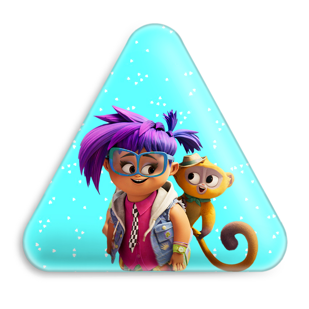 پیکسل خندالو مدل انیمیشن ویوو Vivo مدل مثلثی کد 10591