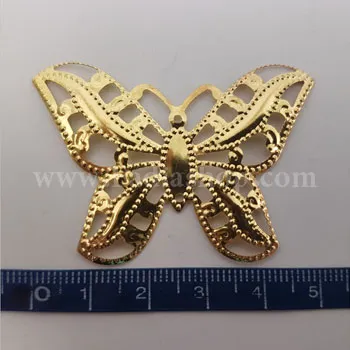 پروانه تزئینی طلایی
