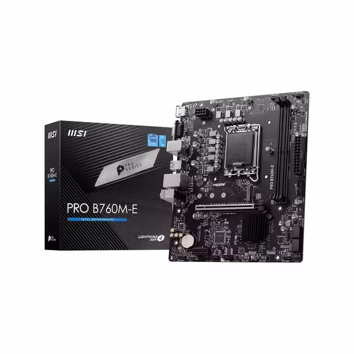مادربرد ام اس آی مدلPRO B760M-E DDR5