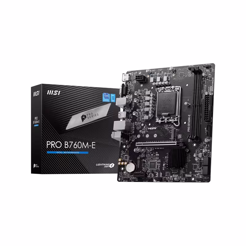 مادربرد ام اس آی مدلPRO B760M-E DDR5