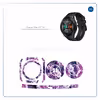 برچسب ماهوت طرح Purple Flower مناسب برای ساعت هوشمند هوآوی Watch GT 2e