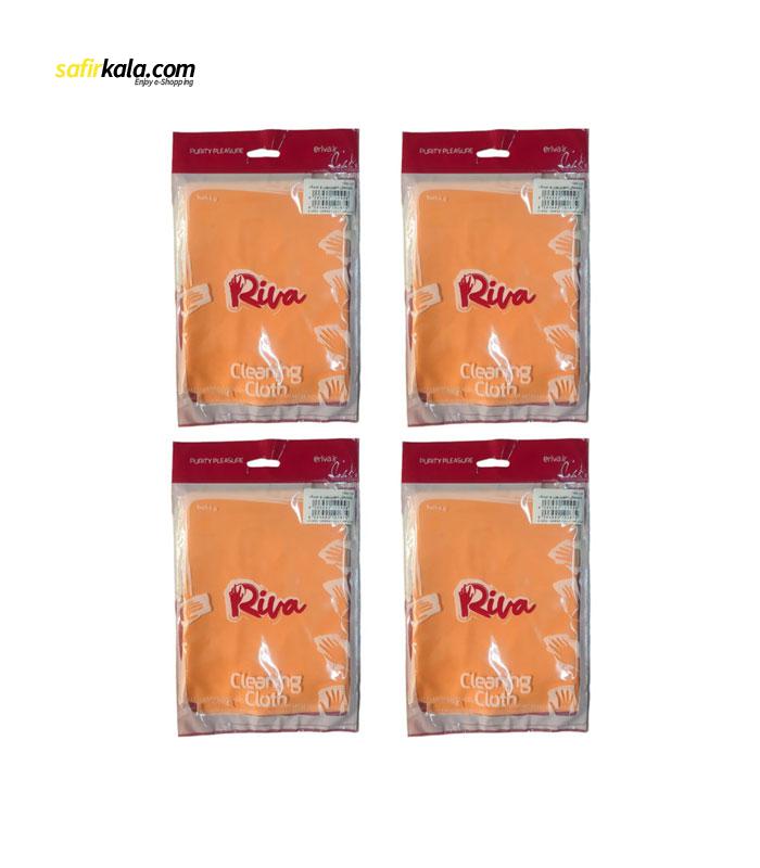 دستمال نظافت ریوا مدل 150 مجموعه 4 عددی