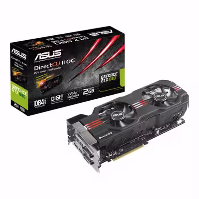 کارت گرافیک ایسوس GTX 680 DCII OC 2GB