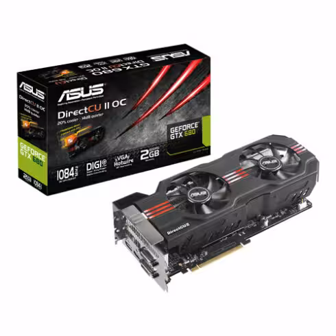 کارت گرافیک ایسوس GTX 680 DCII OC 2GB