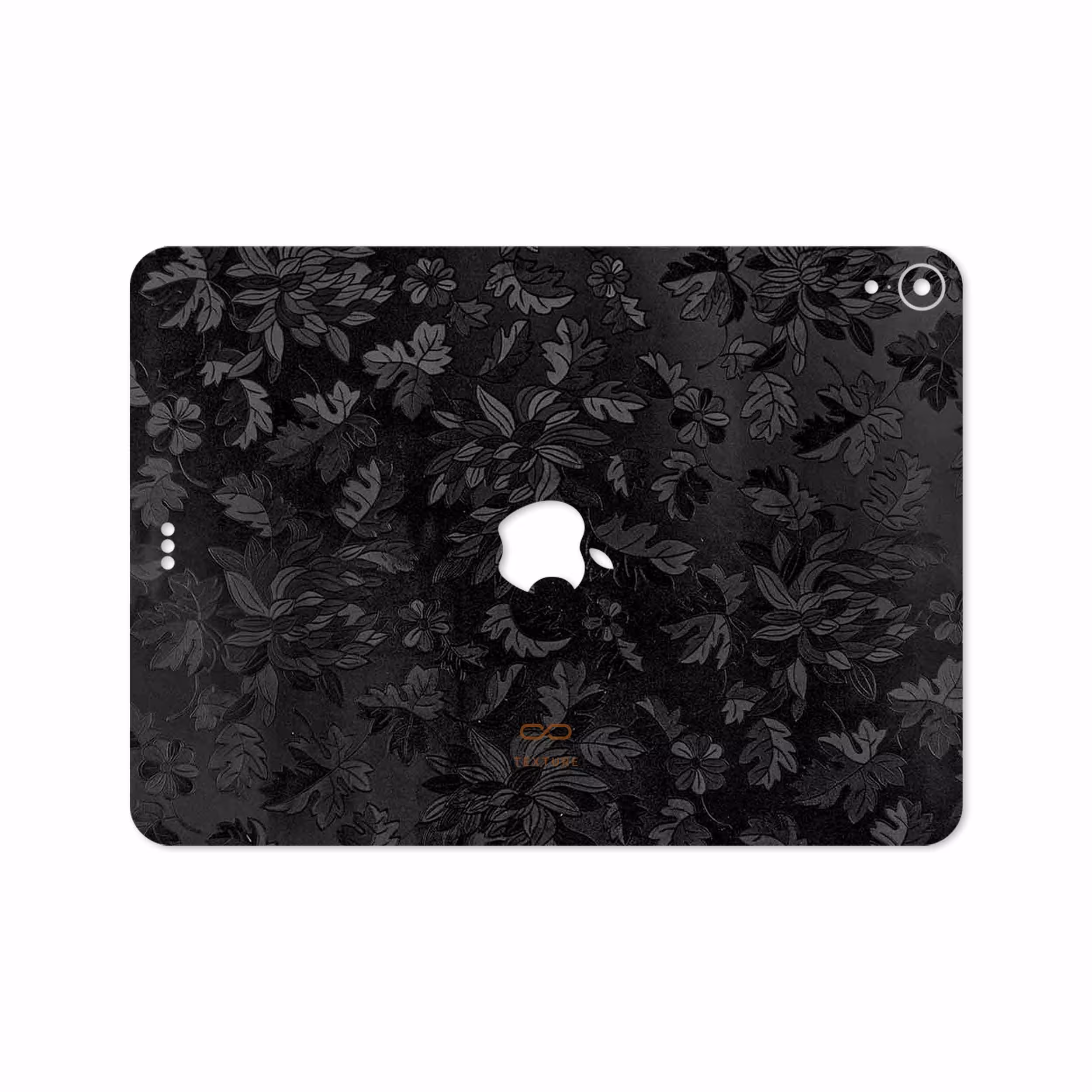 برچسب پوششی ماهوت مدل Black-Wildflower مناسب برای تبلت اپل iPad Pro 11 2018 A2013