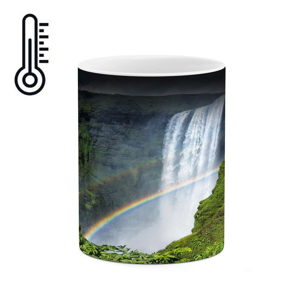 ماگ حرارتی کاکتی طرح منظره مدل mgh17817