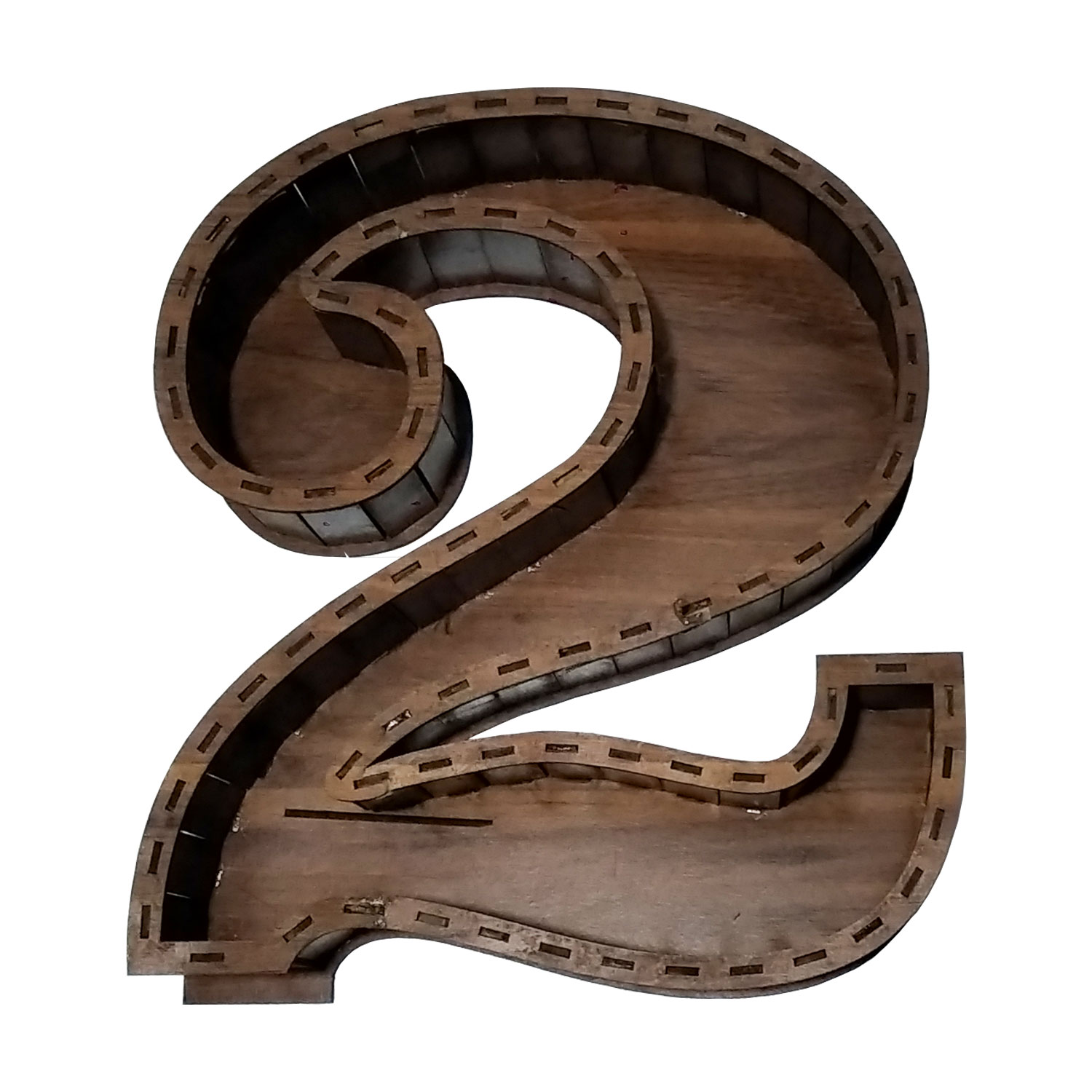 جعبه هدیه مدل عدد انگلیسی 2 کد B28