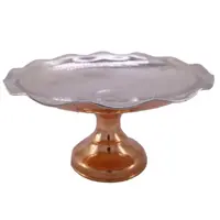 شیرینی خوری مسی مدل خورشیدی کد ZH120.3