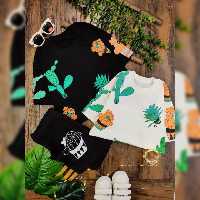 تیشرت و شلوارک اسپرت(دخترانه،پسرانه) جنس نخ پنبه (4 تا 10سال)