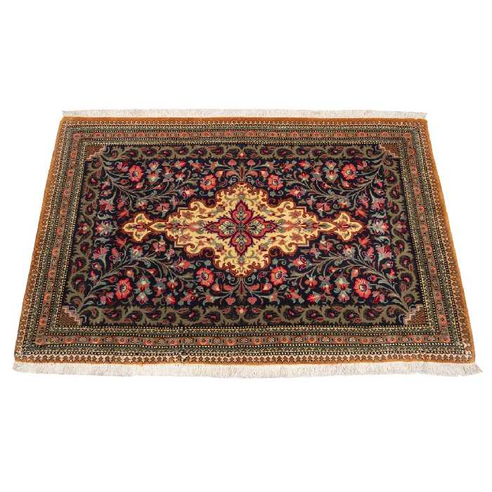 فرش دستباف قدیمی نیم متری سی پرشیا کد 187430