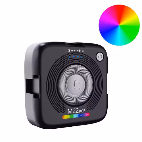 نور ثابت ال ای دی LED M22 RGB Magnetic Light