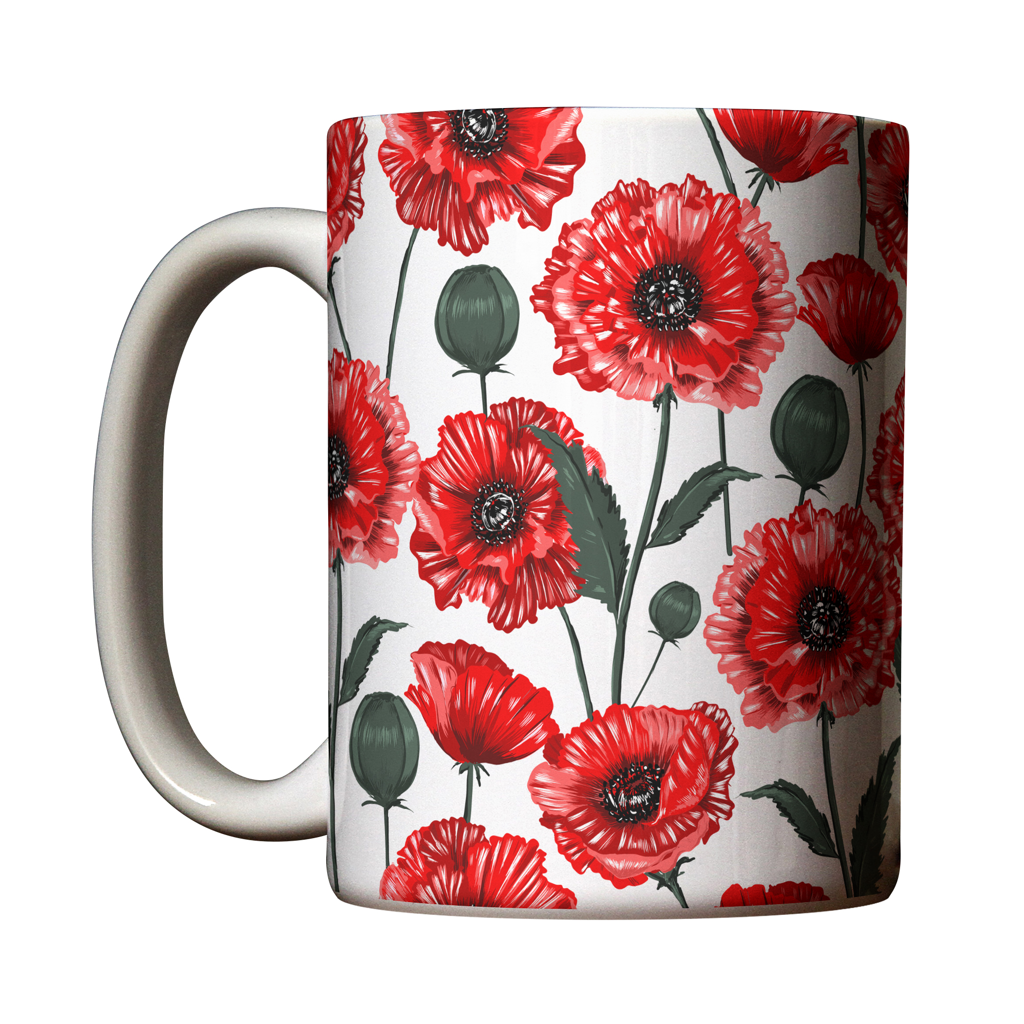 ماگ راویتا طرح گل مدل 1050