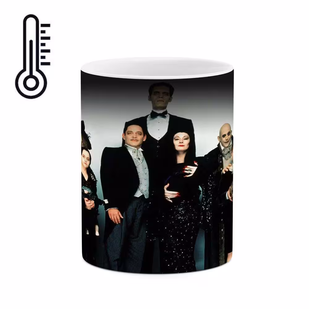 ماگ حرارتی طرح فیلم و انیمیشن Addams family مدل mgph15011