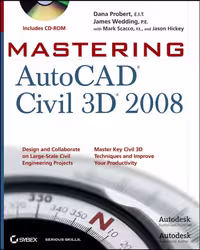 خرید و دانلود نسخه کامل کتاب Mastering AutoCAD Civil 3D 2008