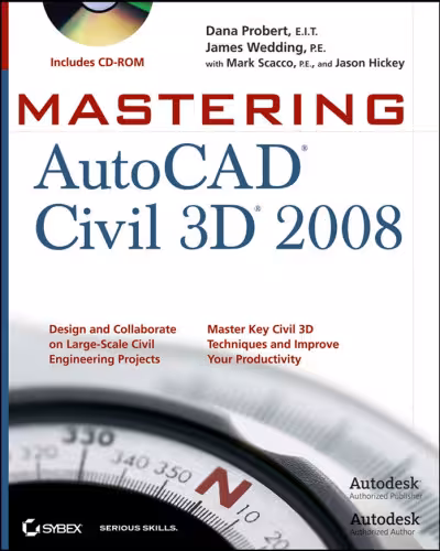 خرید و دانلود نسخه کامل کتاب Mastering AutoCAD Civil 3D 2008